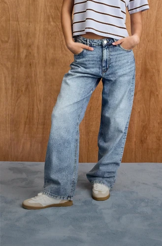 Tous les jeans mom ado fille